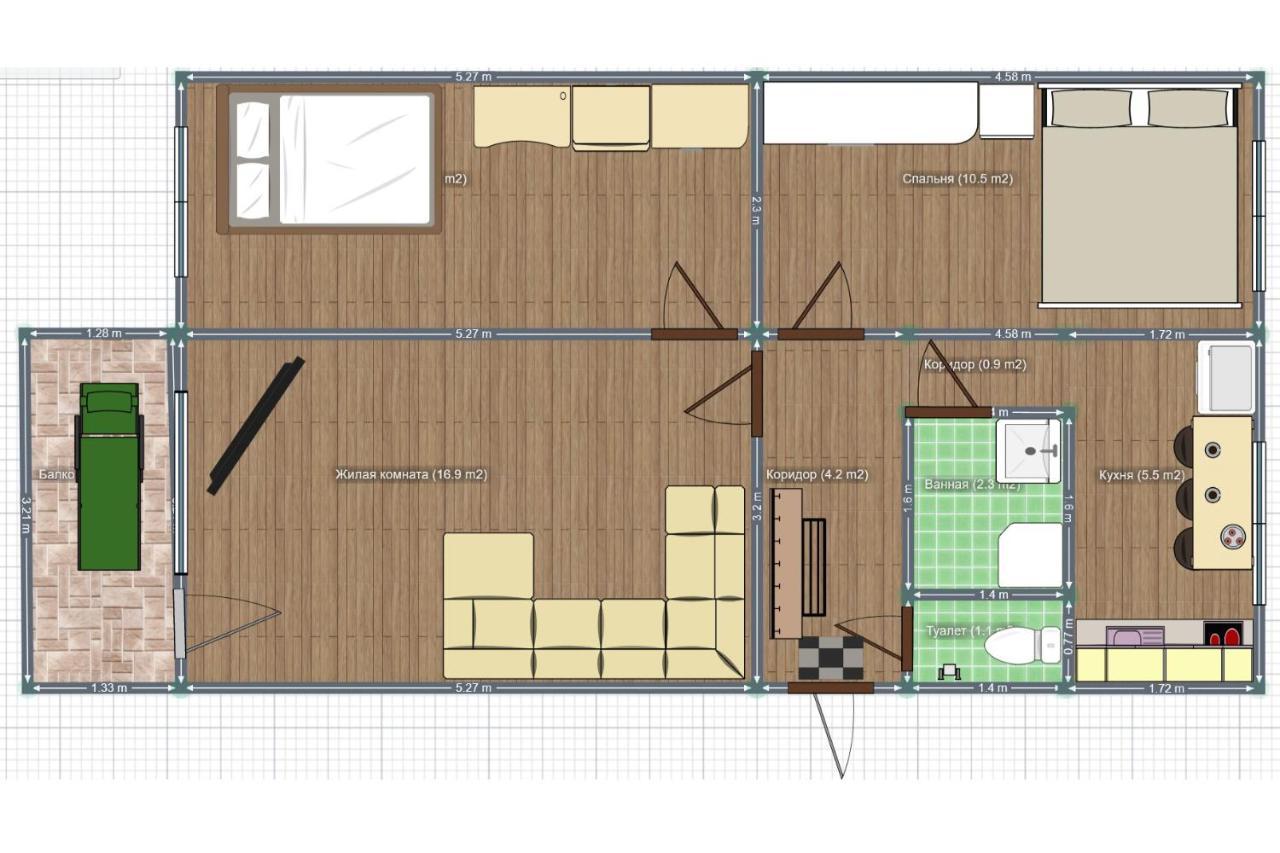 Comfort 3-room With A Workplace Near The Wood Jurmala